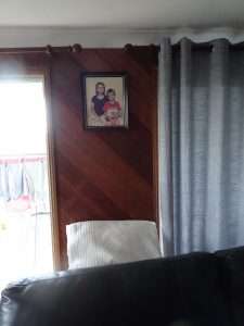 Project - Shutters in a timber lined media room 6 DSC06849